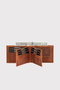 Zoozie Bags Cartera de Piel Genuina para Hombre Color Tan